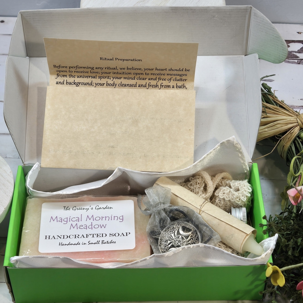Radiance Within Ritual Bath Box-Witchy Self-Care & Spiritual Cleansing Gift Set